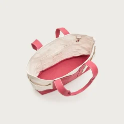 Medium seaport tote bag in washed canvas