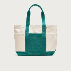 Medium seaport tote bag in washed canvas