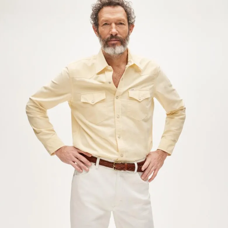 Men's Lee® X J.Crew oxford western shirt