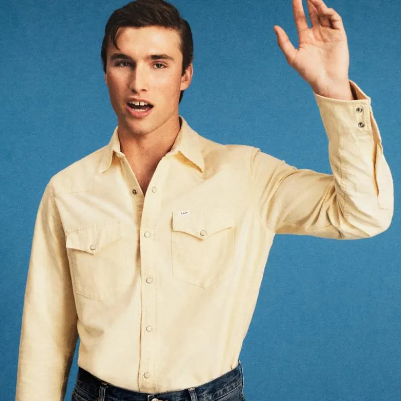 Men's Lee® X J.Crew oxford western shirt