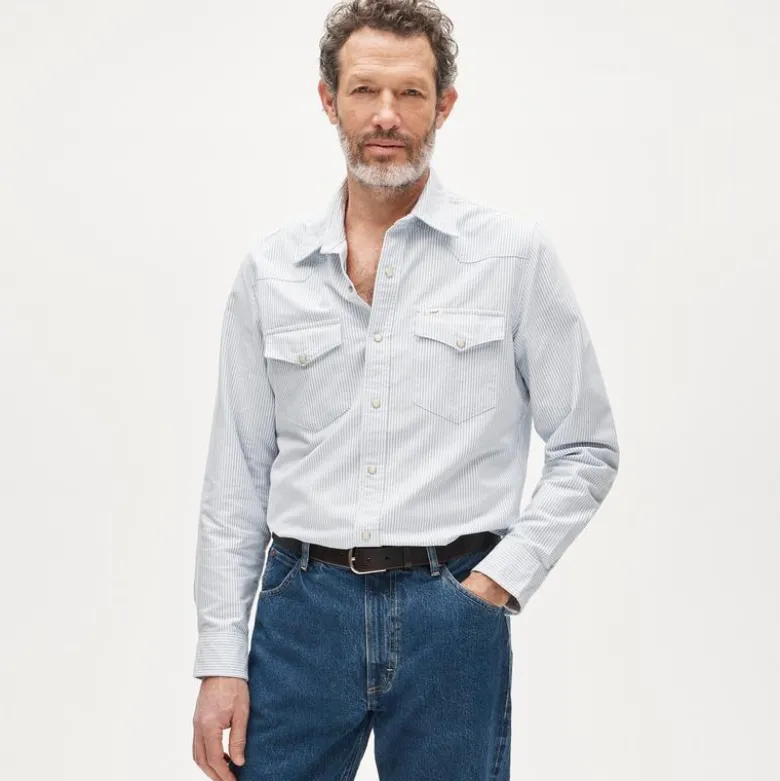 Men's Lee® X J.Crew oxford western shirt