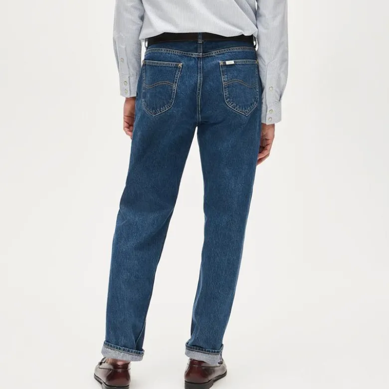 Men's Lee® X J.Crew straight jean in Japanese selvedge denim