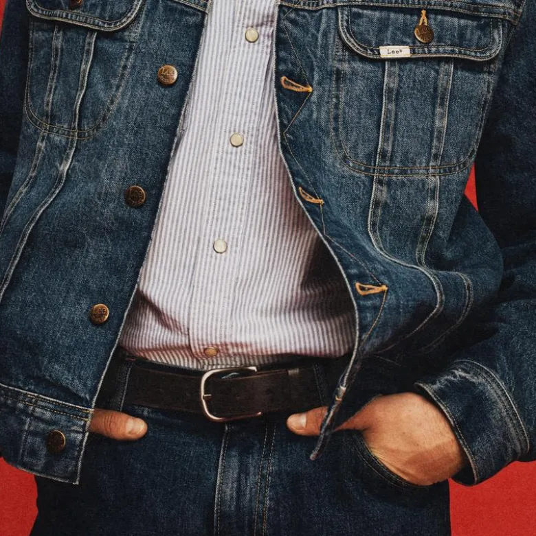 Men's Lee® X J.Crew straight jean in Japanese selvedge denim