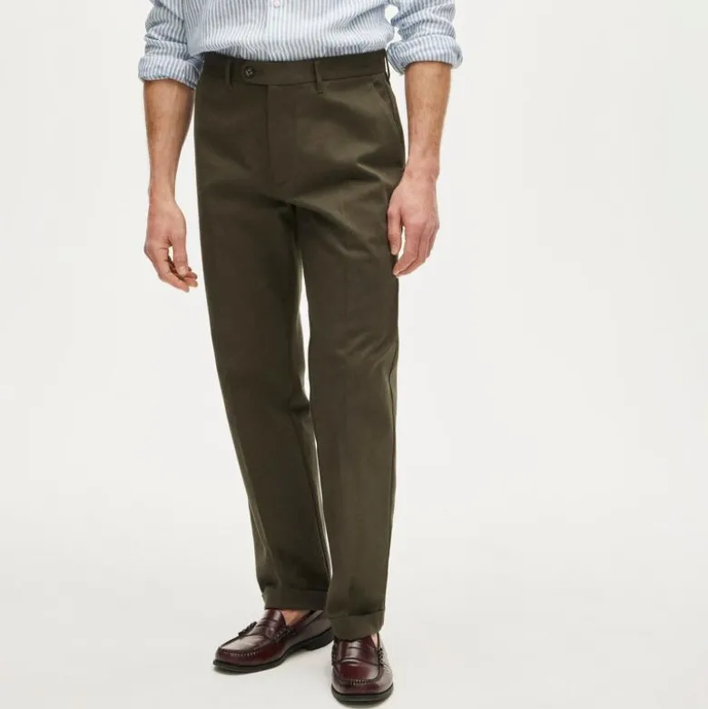 Mercer Classic-fit trouser in Italian stretch twill