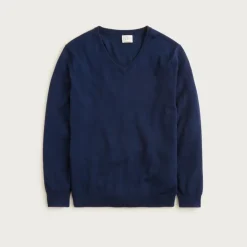 Merino wool V-neck sweater