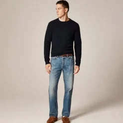 Midweight cashmere crewneck sweater