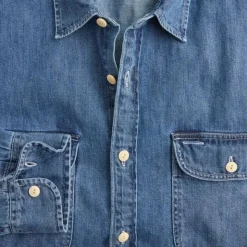 Midweight denim workshirt
