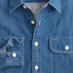Midweight denim workshirt