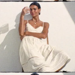 Milano dress in cotton voile