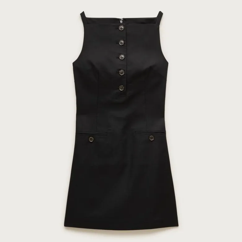 Mini sheath dress in Gramercy linen blend
