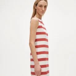 Mini shift dress in pineapple garden–print memory satin