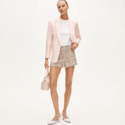Mini short in tweed