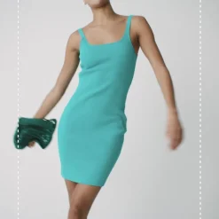 Mini sweater-dress
