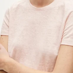 New relaxed linen T-shirt