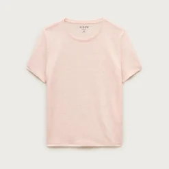 New relaxed linen T-shirt