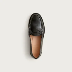 New Winona penny loafers in Italian spazzolato leather