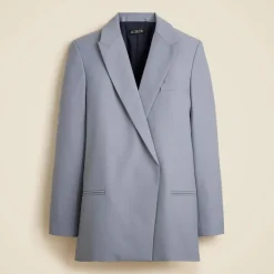 Oversized blazer in wool blend