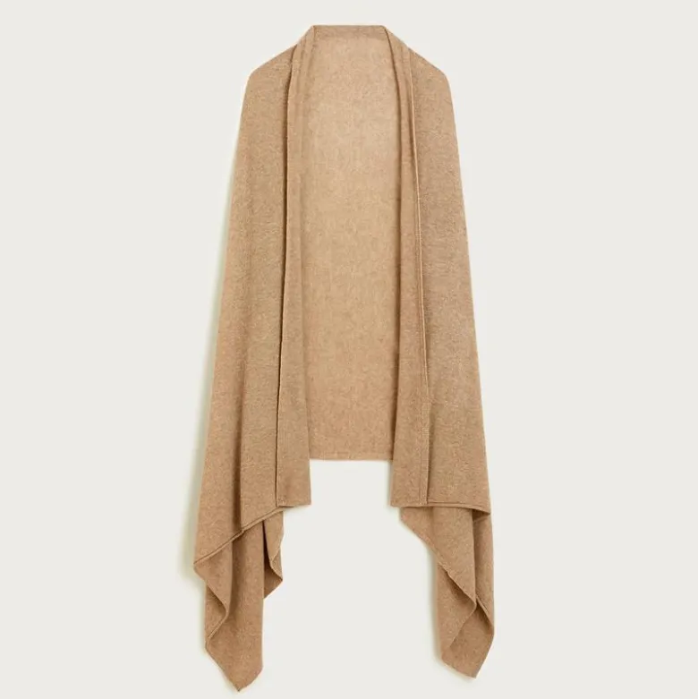 Oversized cashmere wrap