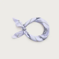 Oversized silk bandana