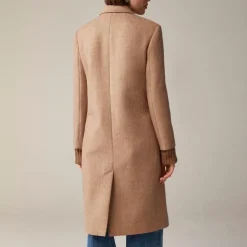 Palais topcoat in Italian wool-blend melton