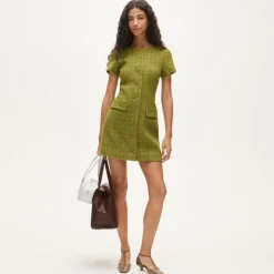 Parc dress in bouclé tweed