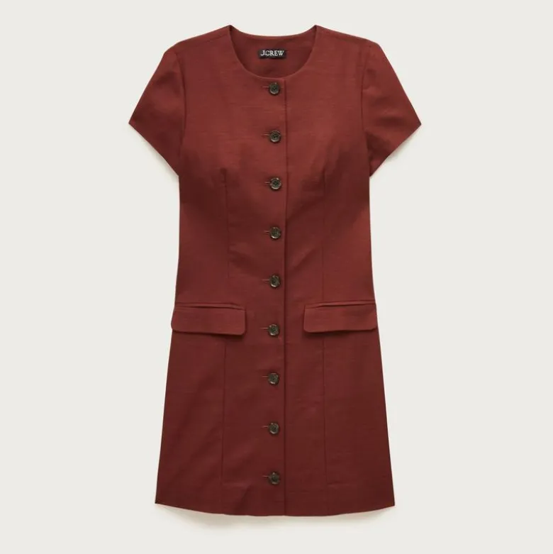 Parc dress in Gramercy linen blend