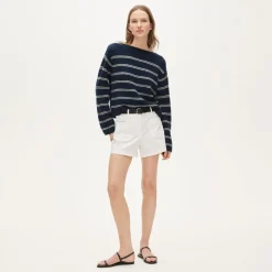 Patch-pocket chino short