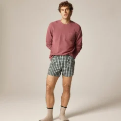 Patterned boxers in cotton