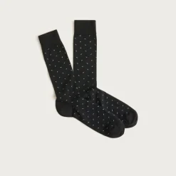 Patterned dress socks