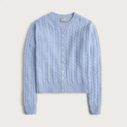 Perfect cashmere cable-knit cardigan