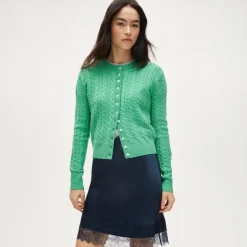 Perfect cashmere cable-knit cardigan