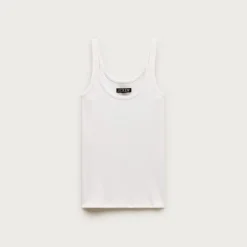 Perfect rib scoopneck tank top