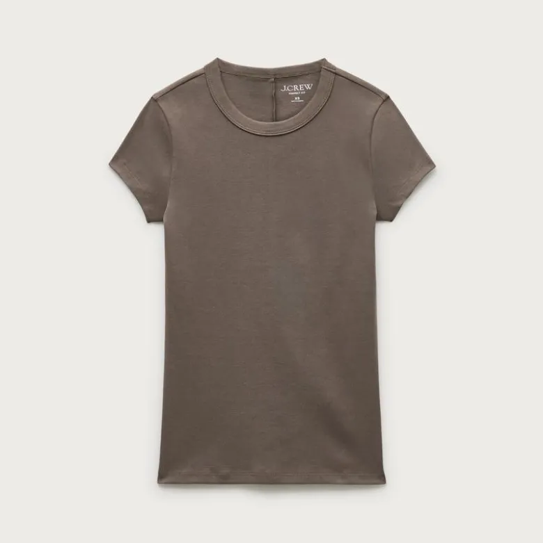 Perfect-fit crewneck T-shirt