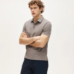 Performance piqué polo shirt