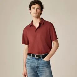 Performance piqué polo shirt