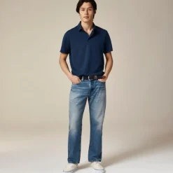 Performance piqué polo shirt