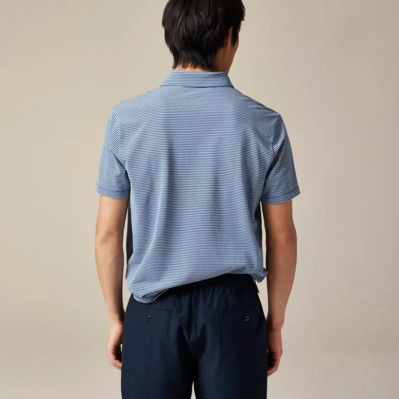 Performance piqué polo shirt