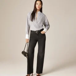 Petite full-length slim-wide jean