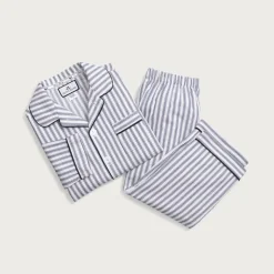 Petite Plume™ kids' pajama set in french ticking