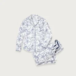 Petite Plume™ women's pajama set in timeless toile