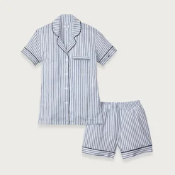 Petite Plume™ women's Pima cotton short set