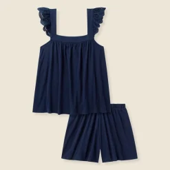 Petite Plume™ women's Pima cotton Clara short set
