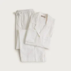 Pintuck pajama pant set