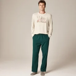 Premium-weight cotton lounge pant