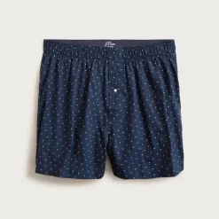 Printed boxers in cotton