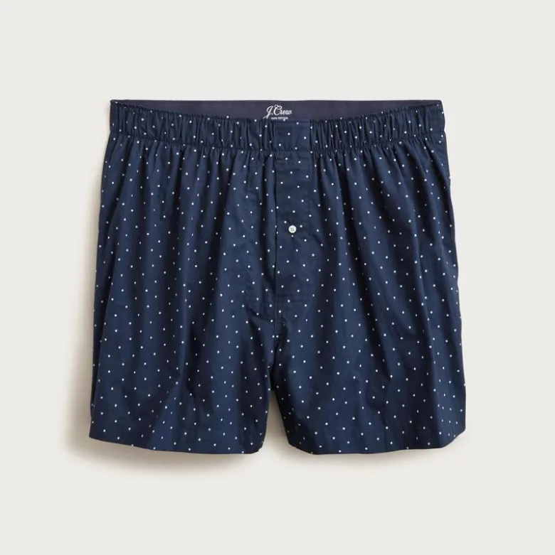 Printed boxers in cotton
