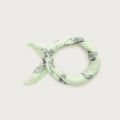 Printed lightweight cotton scarf