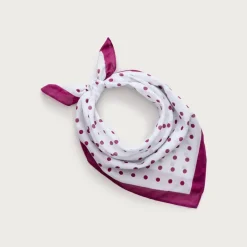 Printed lightweight cotton scarf