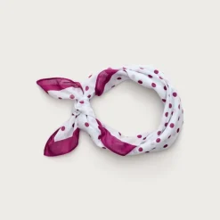 Printed lightweight cotton scarf