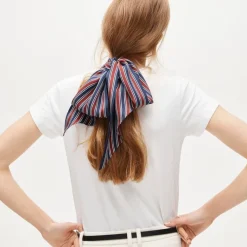 Printed silk scarf